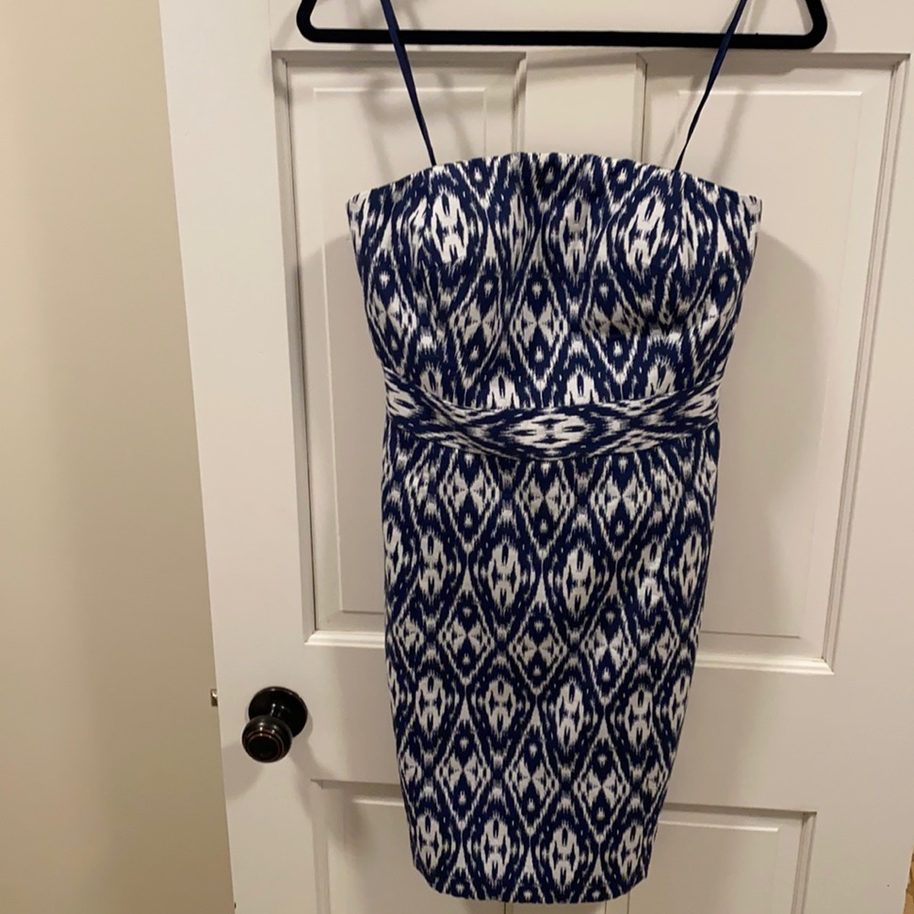 Blue Ikat Banana Republic (sz 4) NBW